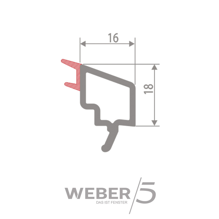Штапик стандартный 16 мм в Экибастузе