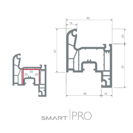 Створка оконная 4-х камерная в Экибастузе