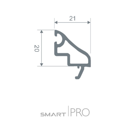 Штапик универсальный 20 мм в Экибастузе