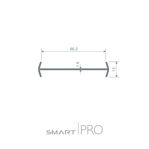 Соединительный профиль (нащельник) (60) в Экибастузе